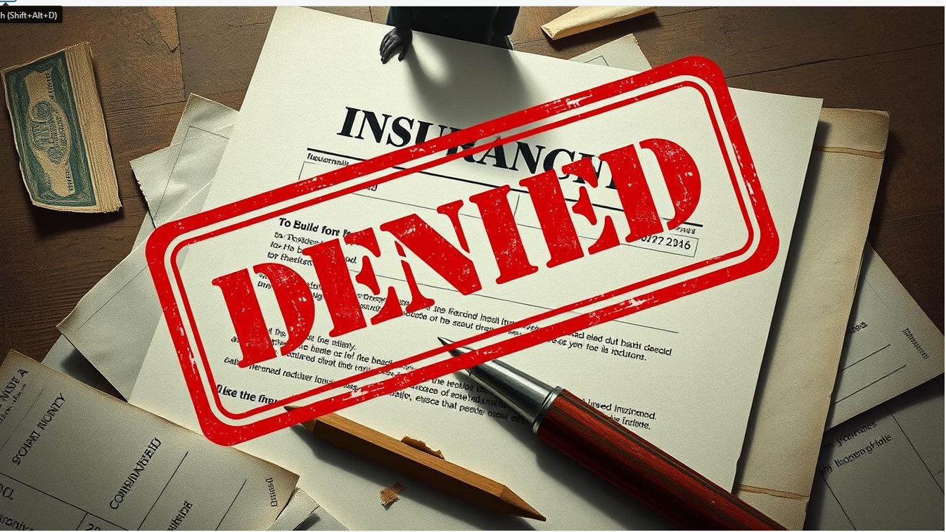 What to Do if Your Insurance Claim is Denied