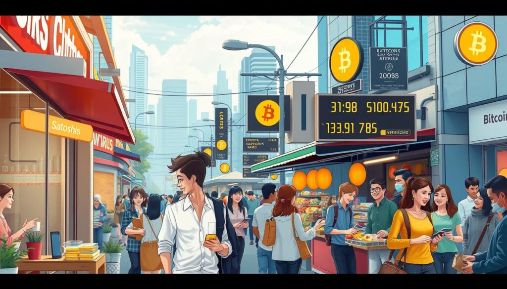 Satoshis applications in real-world cryptocurrency use