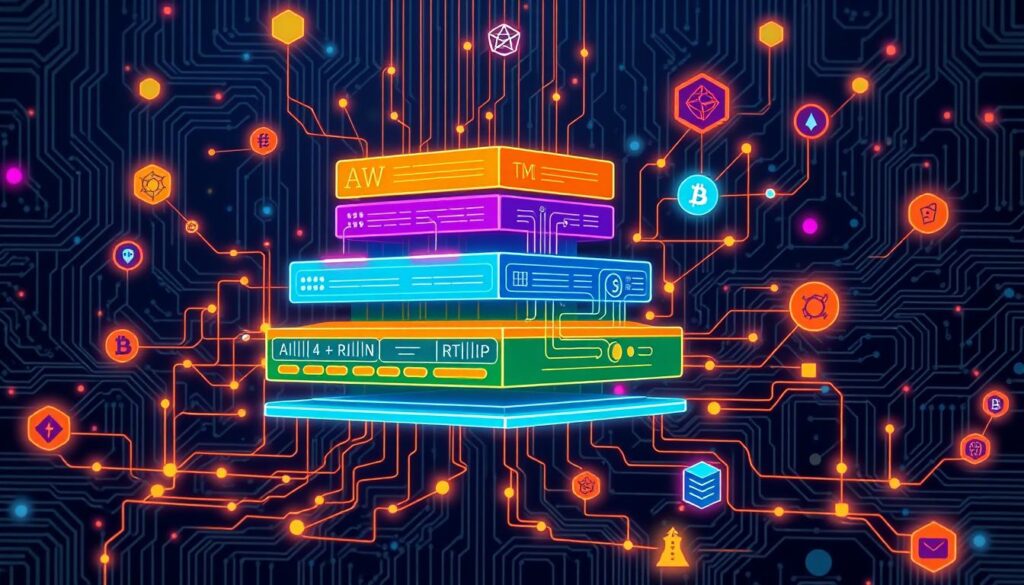 decentralised application development technology stack