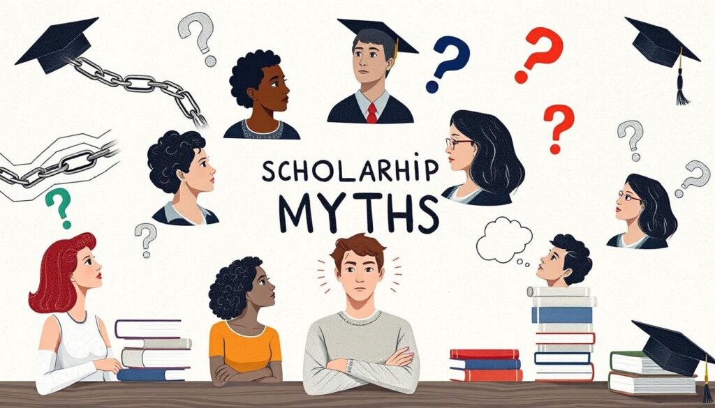 scholarship misconceptions