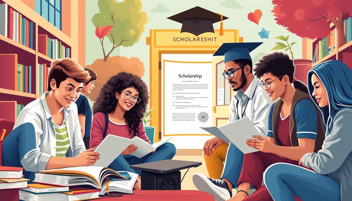 securing scholarships for college