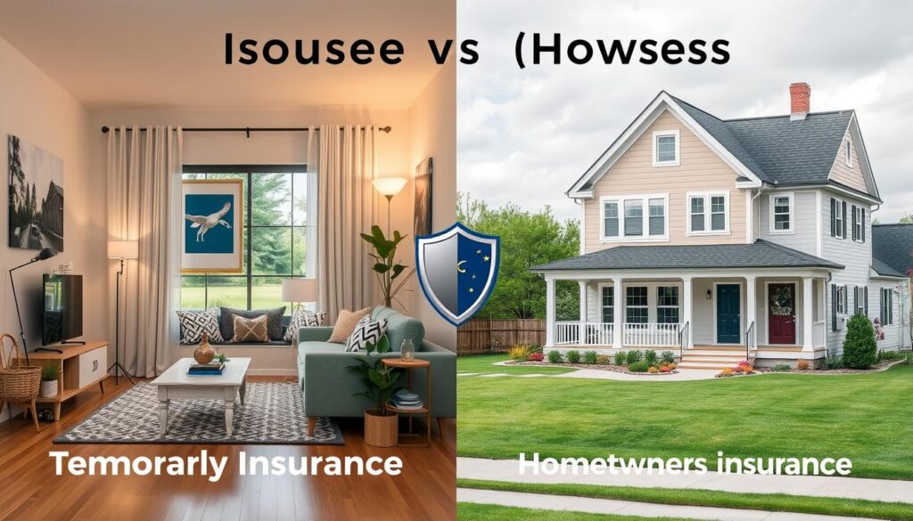 temporary rental insurance vs homeowners insurance