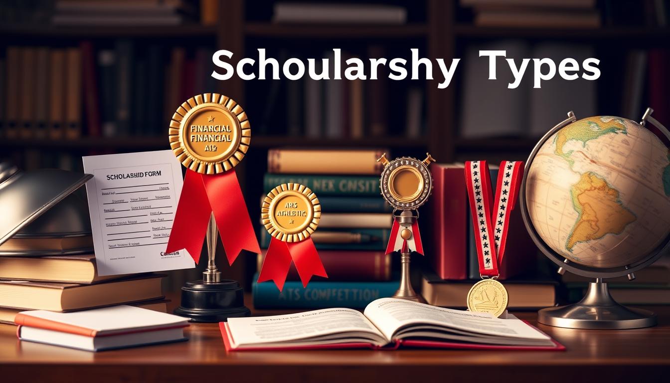 types of scholarships available